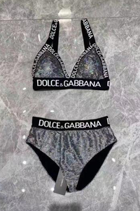 High Waisted Branded Bikini