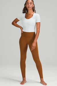 Brown Gym Tights