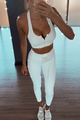 Crisp White Gym Set