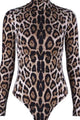 Leopard print polo body