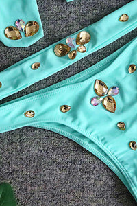 Boobtube High Waist Crystal Bikini