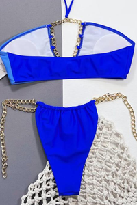 Blue Chain Bikini