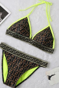 Branded Elastic Bikini