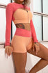 Active Wear High Waisted Shorts & Top 2 Piece Set