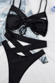 Black Cut Out Bikini