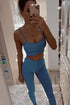 Blue Strappy Set