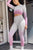 Ombre long sleeve crop and pants set