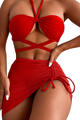 Halter Criss Cross Bathing Set