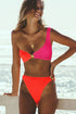 One Shoulder Pleat Bikini